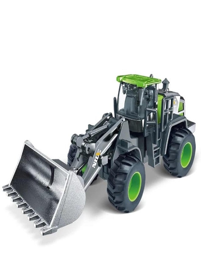 JOYJAY Alloy Vehicle Set | Engineering Vehicle Toy Set | Excavator | Bulldozer | Road Roller | Forklift | Construction Toy Car Model | 4-Piece Set for Kids | Die-Cast Metal Construction Vehicles - Image 5